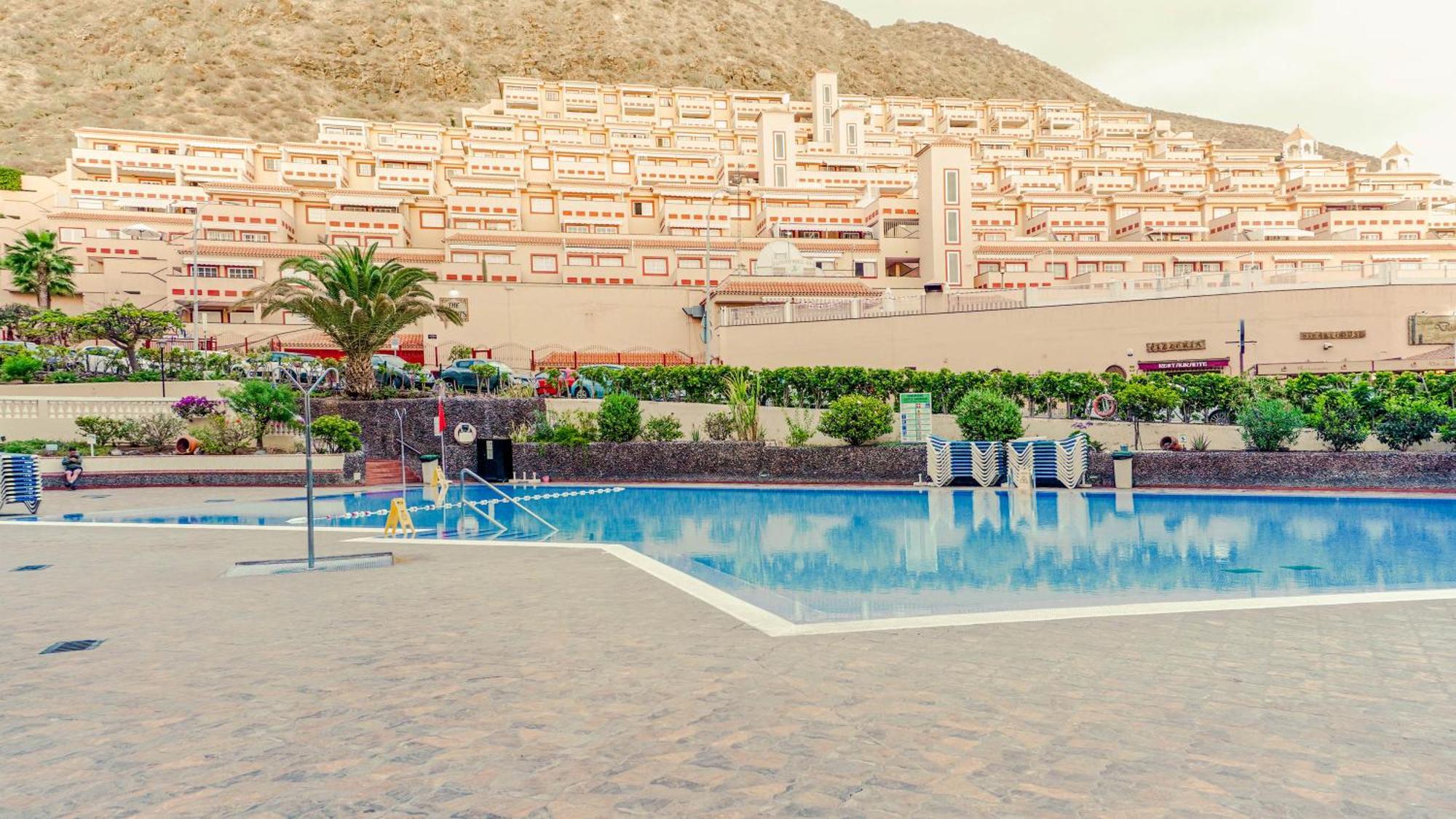 Los Cristianos Estudio Vista Mar Exterior foto