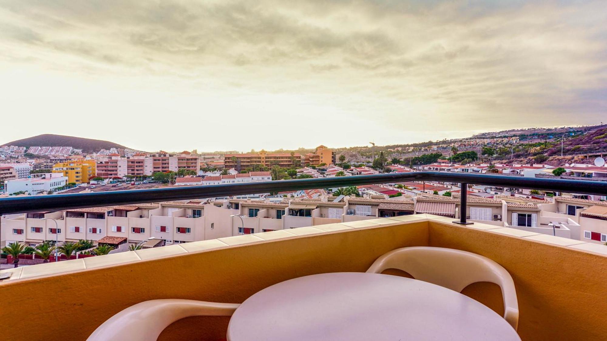 Los Cristianos Estudio Vista Mar Exterior foto